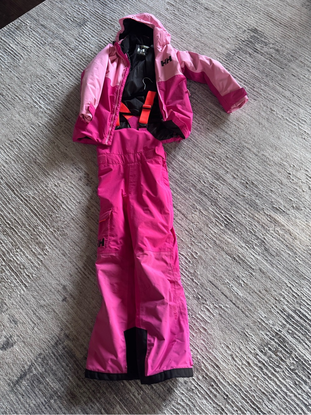 Helly Hansen size 10 Traverse Ski Jacket and Summit Bib Pants